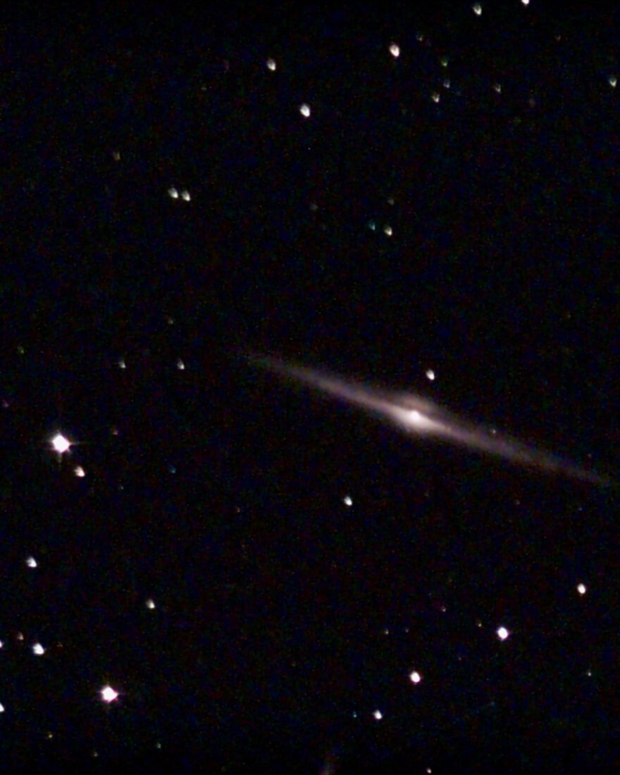 Sterne und Saturn über Utah