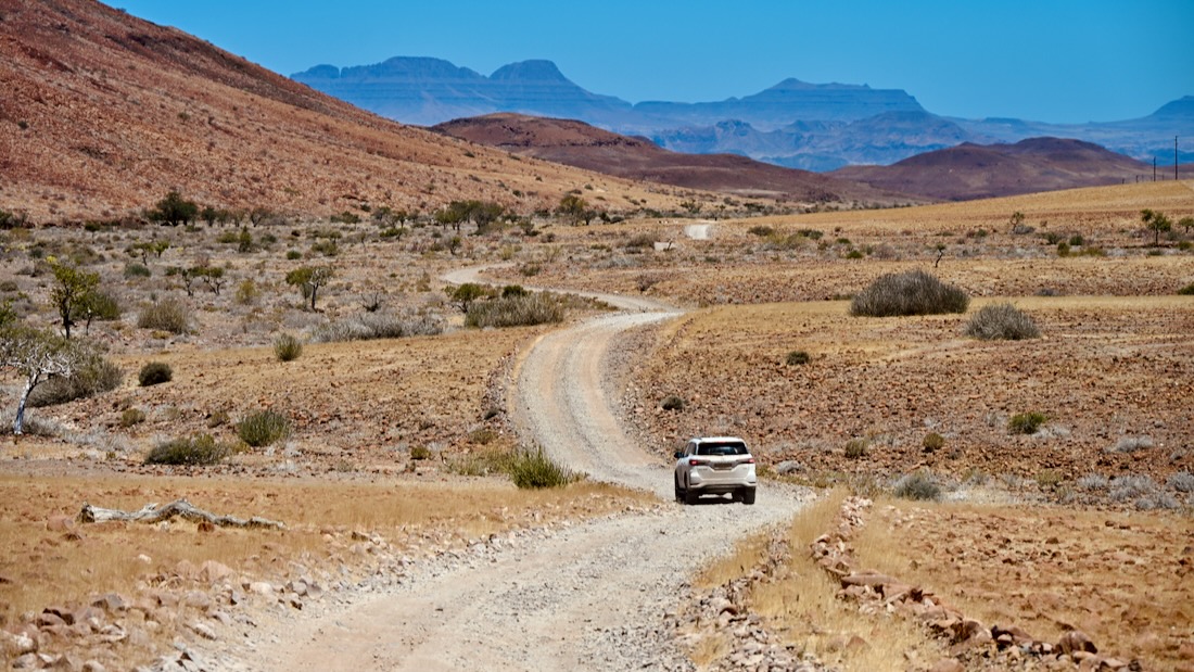 Weg zum Damaraland Camp von Wilderness