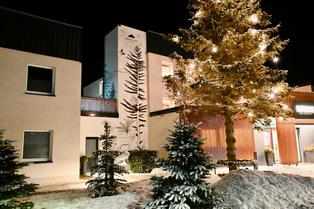 Das Elldus Resort in Oberwiesenthal