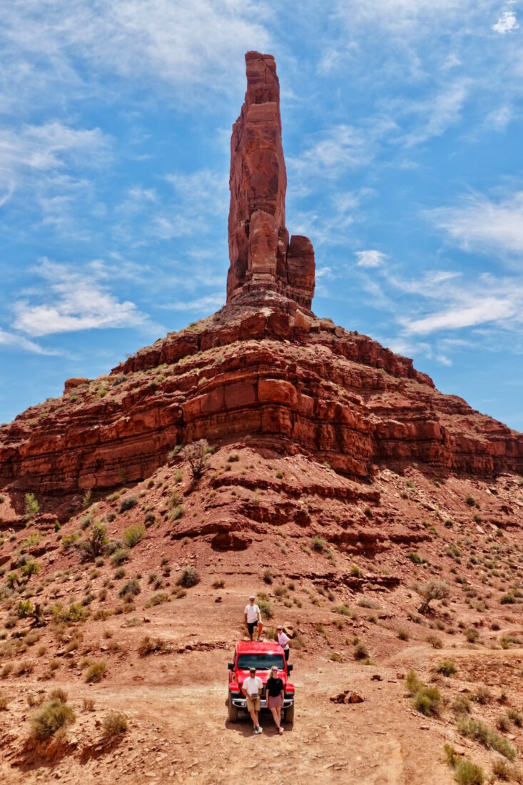 Fravely am Castle Butte Viewpoint
