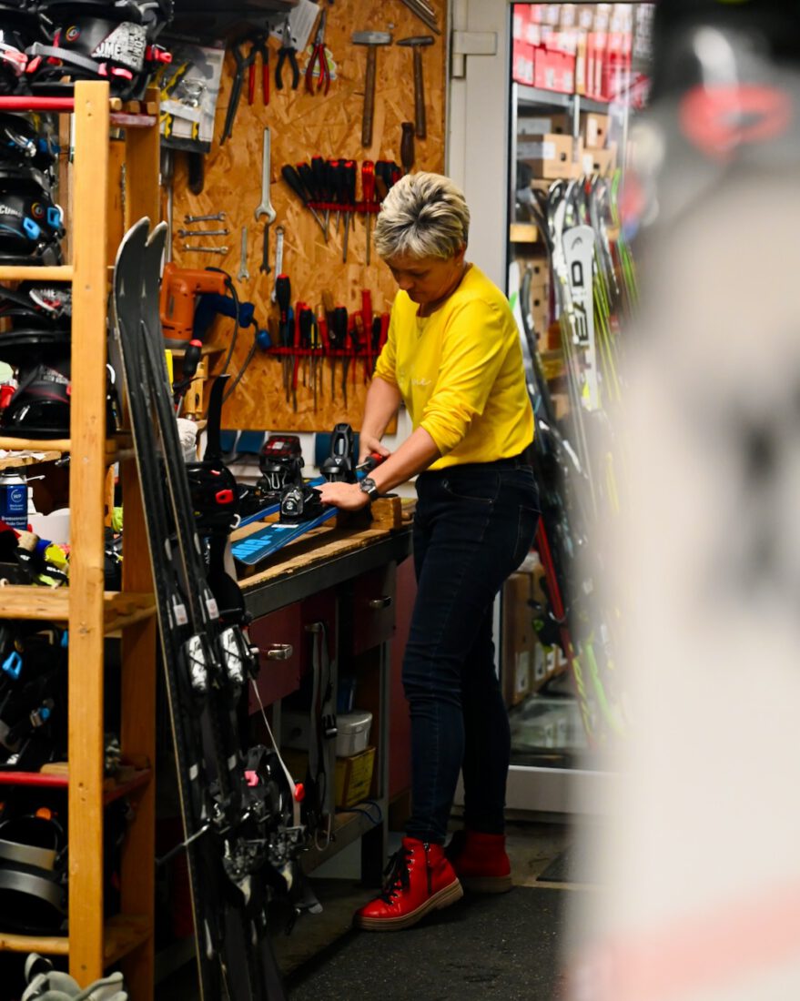 Jana Kowarik von Ski Sport Kowarik in Oberwiesenthal