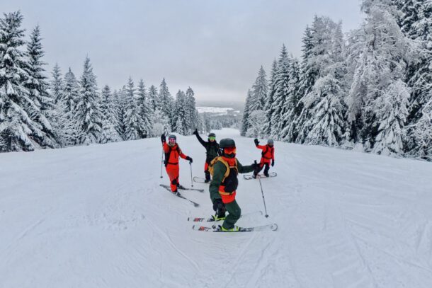 Wintersport im Fichtelgebirge mit der Familie - Skialpin und Snowboard am Ochsenkopf und Schneeschuhwandern