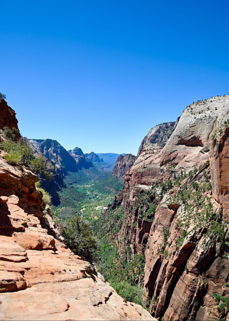 Zion National Park vom Angels Landing Trail aus