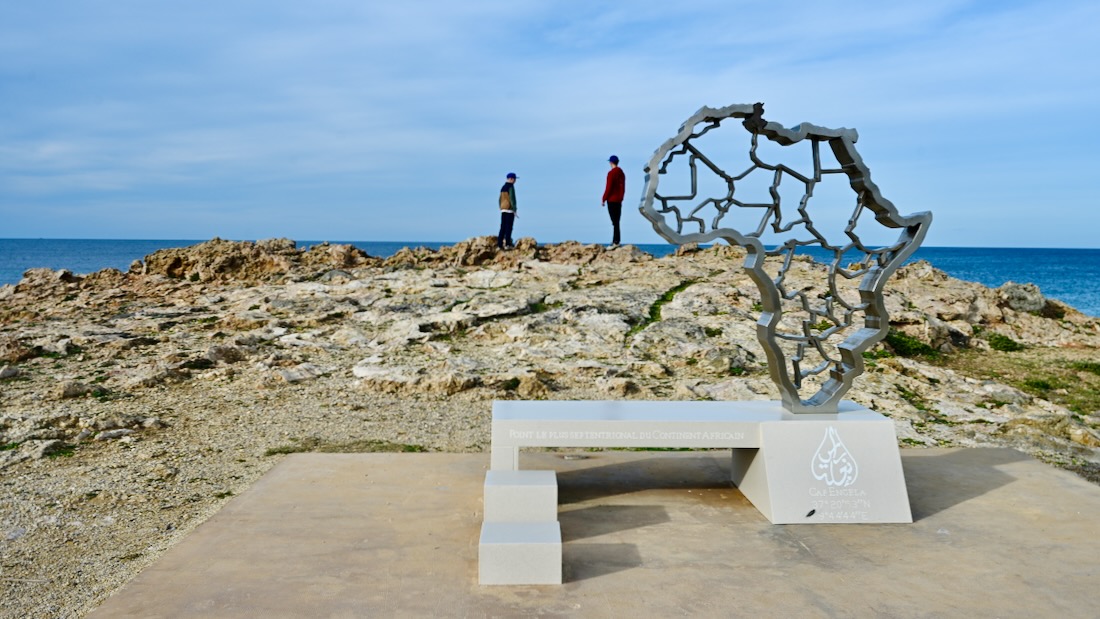 Das Cup Angela in Tunesien ist der nördlichste Punkt Afrikas