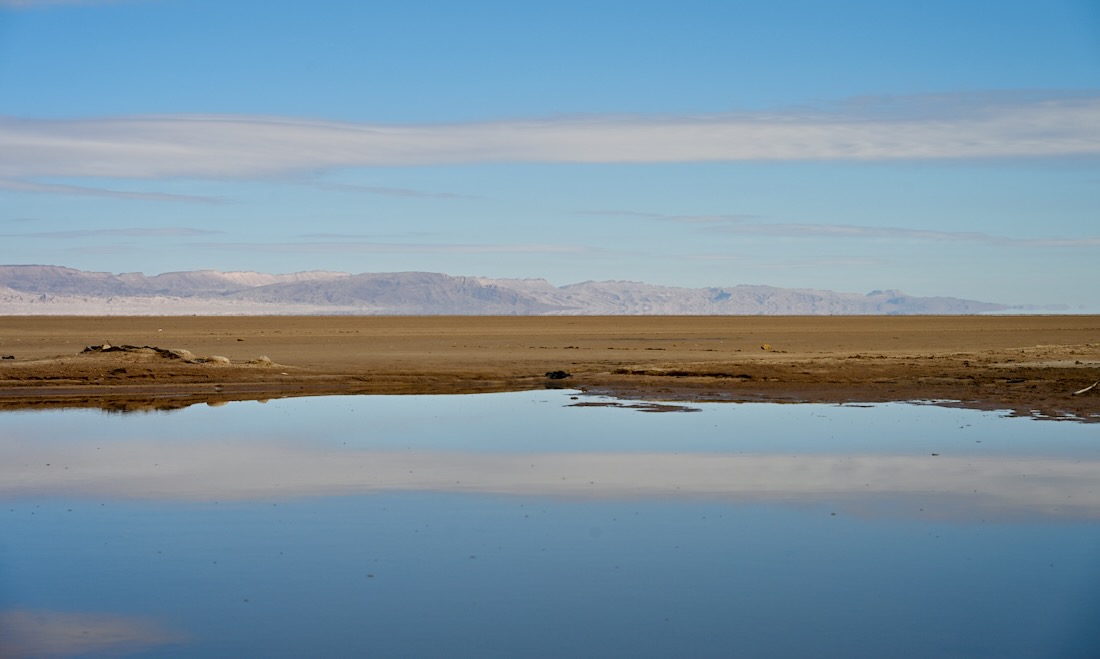 Der Chott el Djerid in Tunesien
