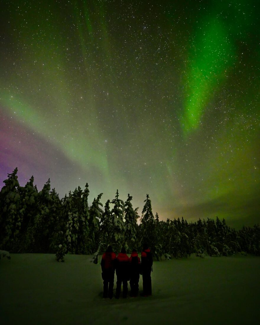 Die Aurora-Tour von Laplandtravel.de in Levi