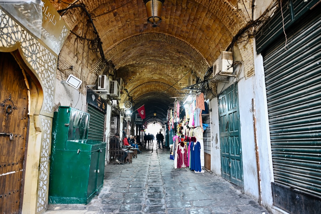 Die Medina von Tunis in Tunesien