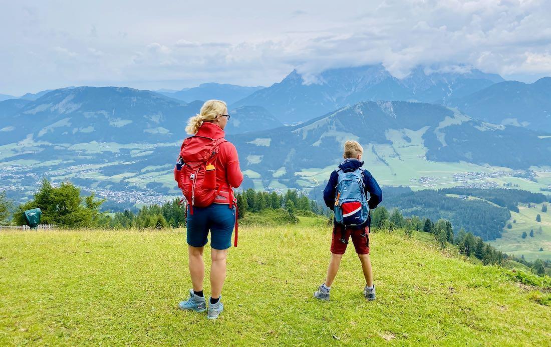 Blick Richtung Fieberbrunn