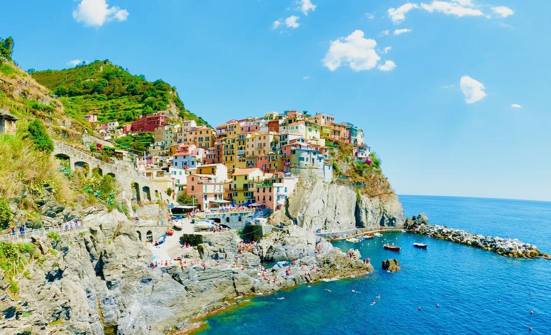 Blick auf Manarola - Cinque Terre