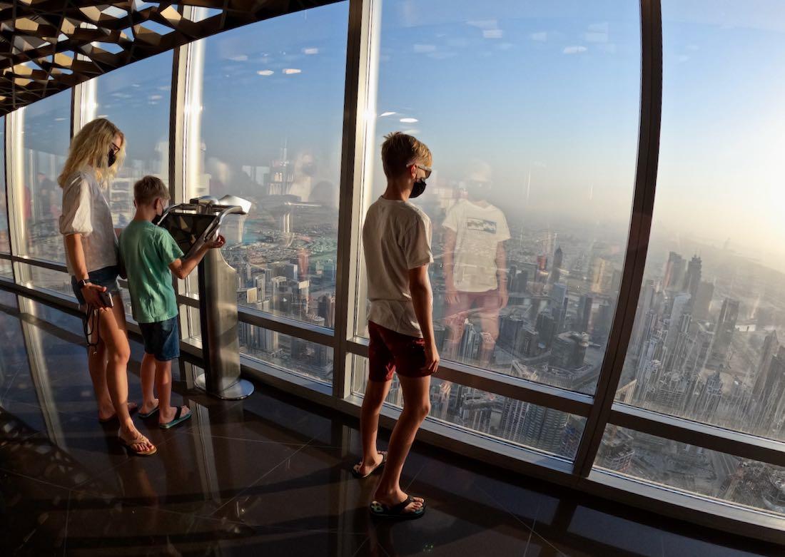 Blick vom Burj Khalifa