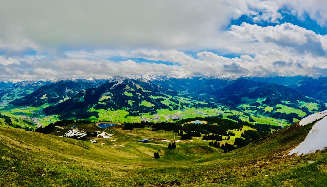 Blick von der Hohen Salve