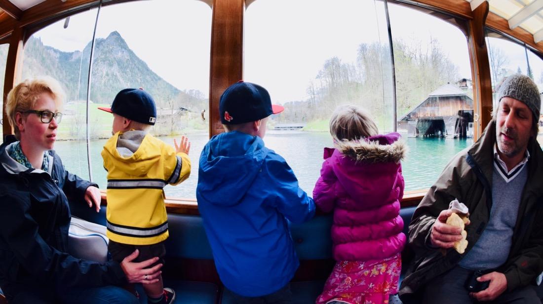 Im Boot auf dem Königssee