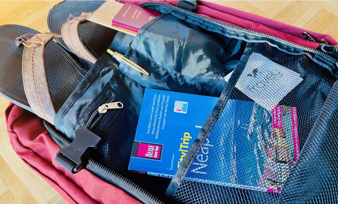 Cabin Bag Metz EasyJet Fach für Kleinkram