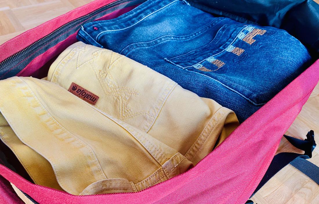 Cabin Bag Metz EasyJet gepackt