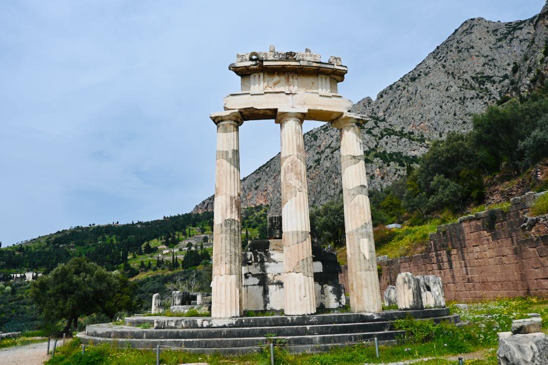 Das Orakel von Delphi auf unserem Griechenland Roadtrip