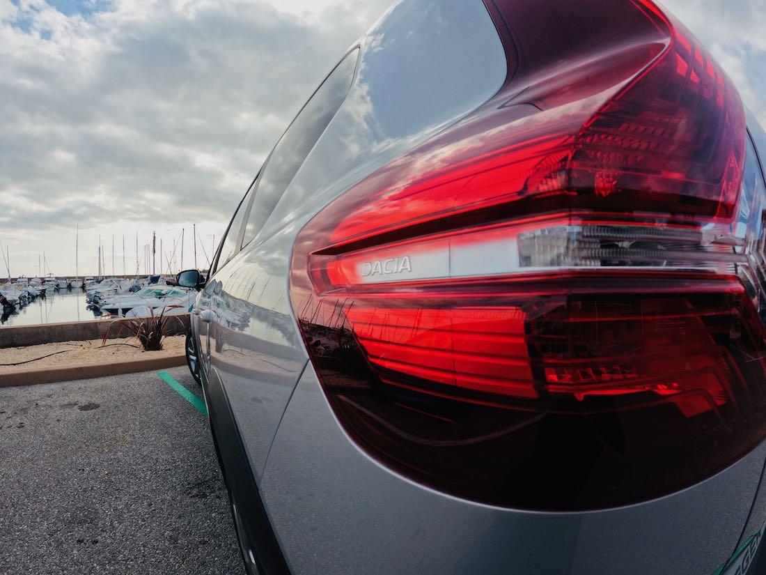 Das Rücklicht vom DACIA JOGGER