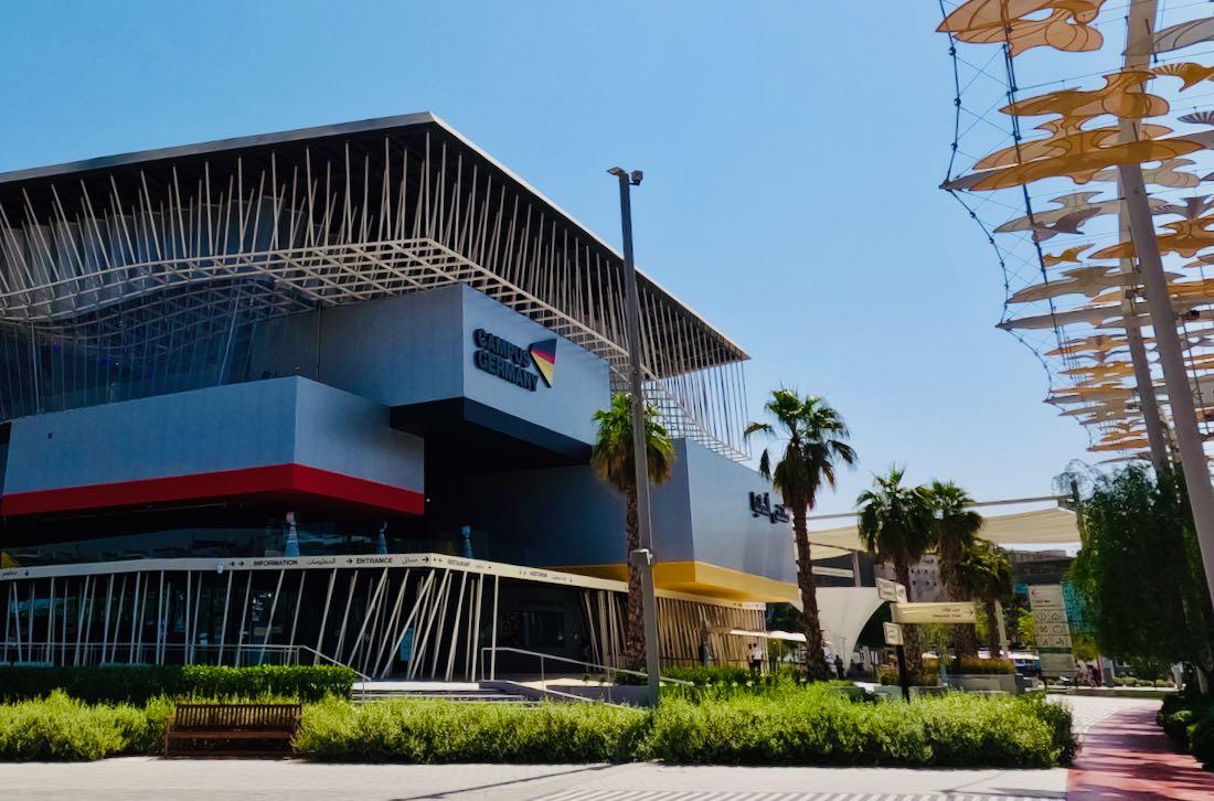 Der Deutsche Pavillion auf der EXPO 2020