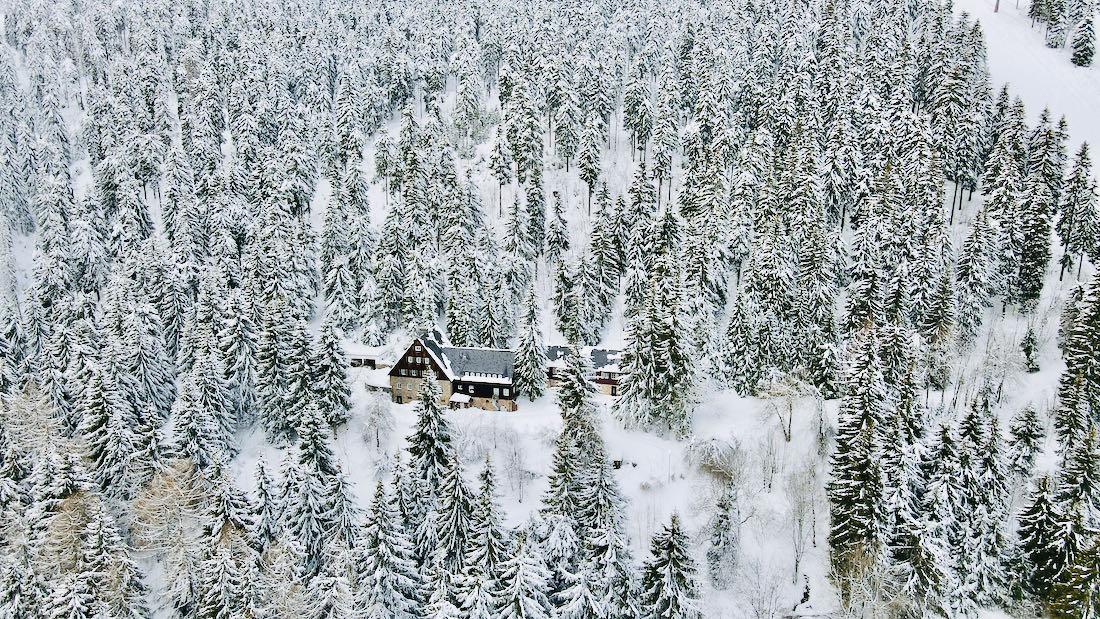 Winter auf dem Fichtelberg