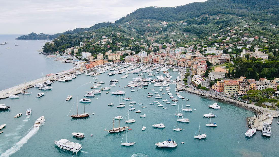Der Hafen von Santa Margherita Ligure