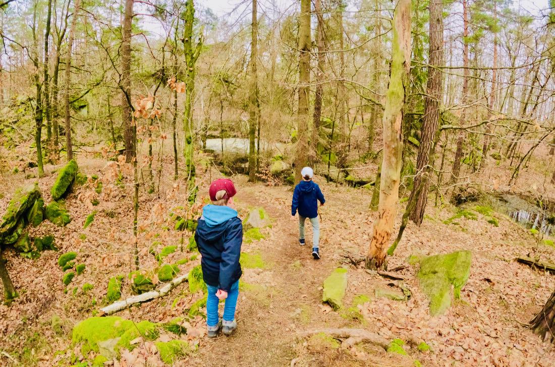Königshainer Berge - Auf dem Weg zum Steinbruch