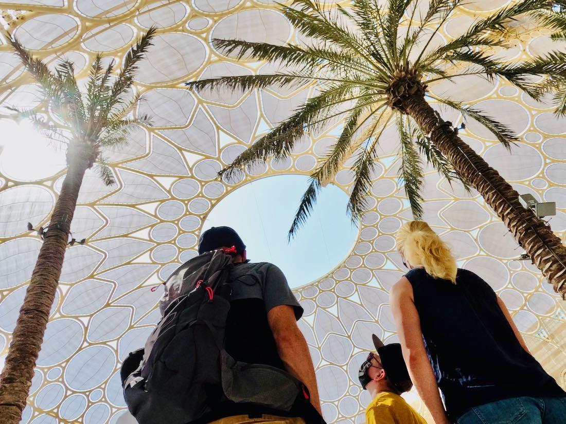 Die Kuppel der EXPO 2020