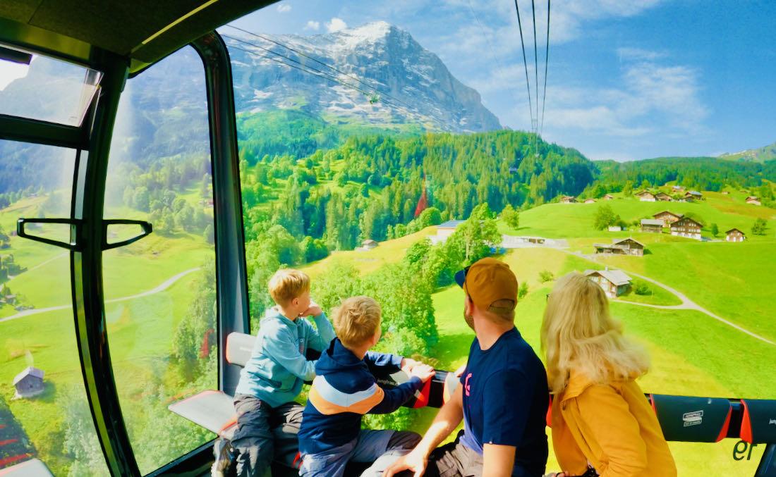 Eiger Express an der Eiger Nordwand