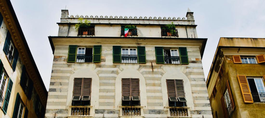 Ein Haus in Genua