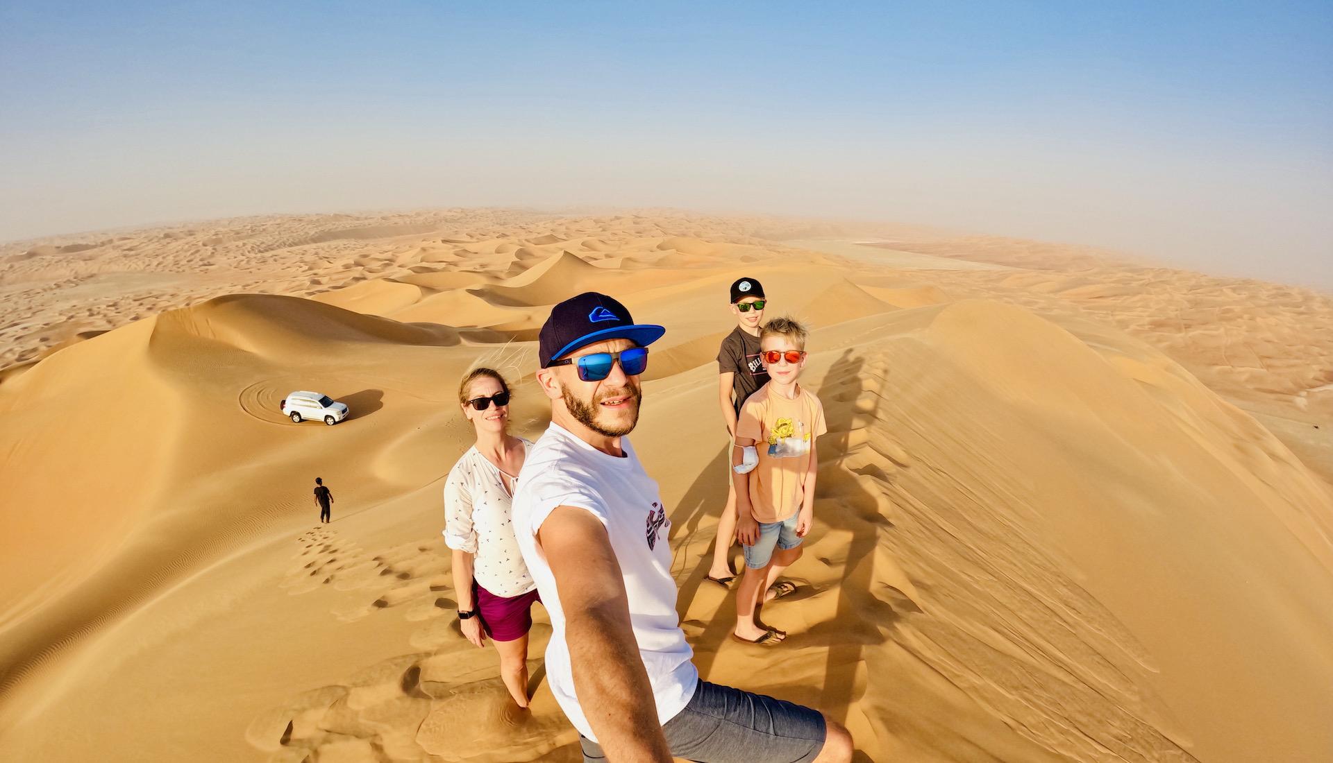 Einen Tag in der Liwa Desert Moreeb Dune