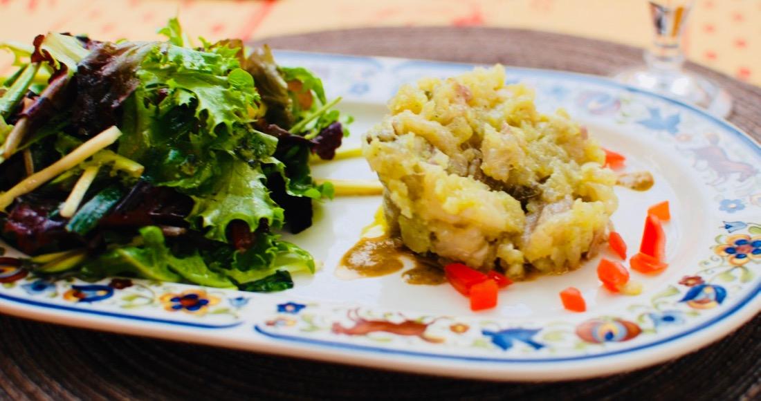Fischtartar im Auberge La Cousteline