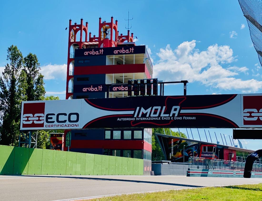 Formel 1 Rennstrecke in Imola