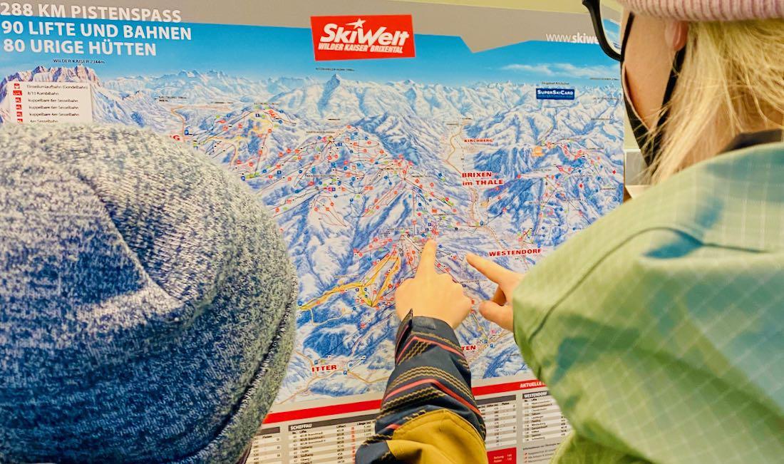 Fravely checkt die Karte der Skiwelt