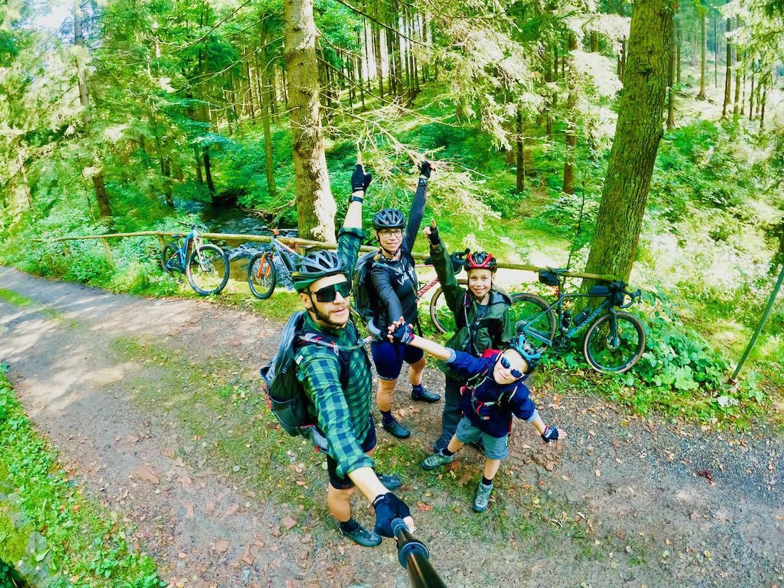 Fravely happy auf der Blockline