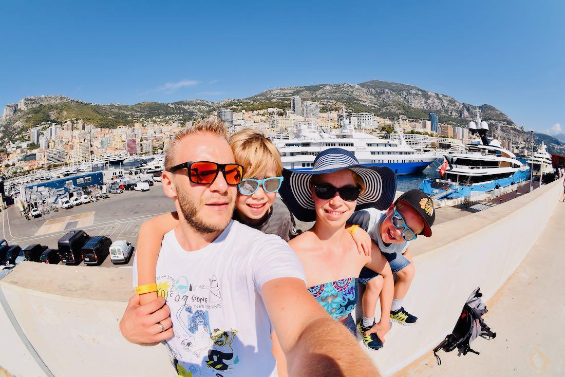 Fravely im Hafen von Monaco