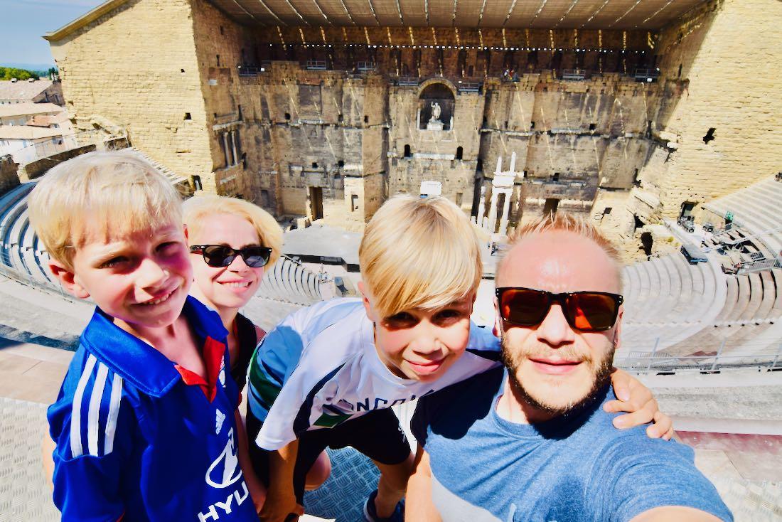 Fravely in Orange in Frankreich