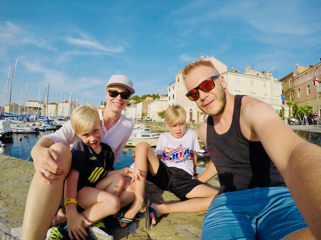 Fravely in Piran in Slowenien