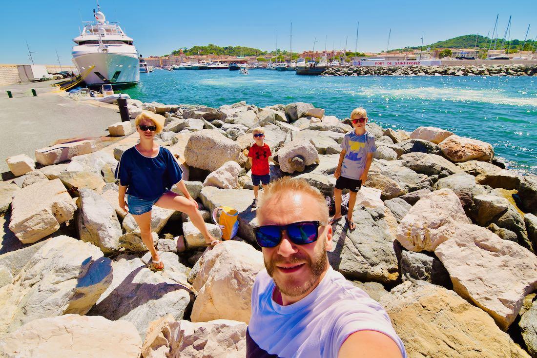 Fravely in Saint Tropez in Südfrankreich