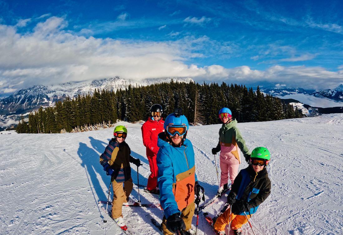 Fravely in der Skiwelt Wilder Kaiser an der Hohen Salve
