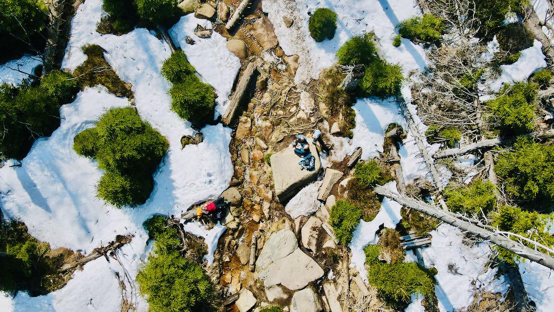 Fravely von oben (Drohne) am Brocken