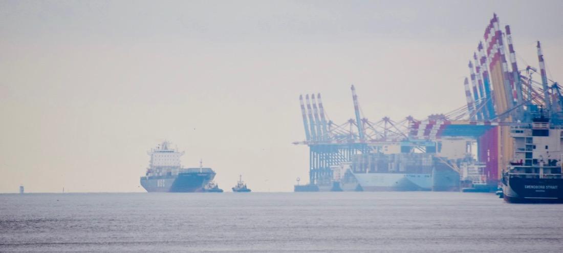 Hafen in Bremerhaven an der Nordsee