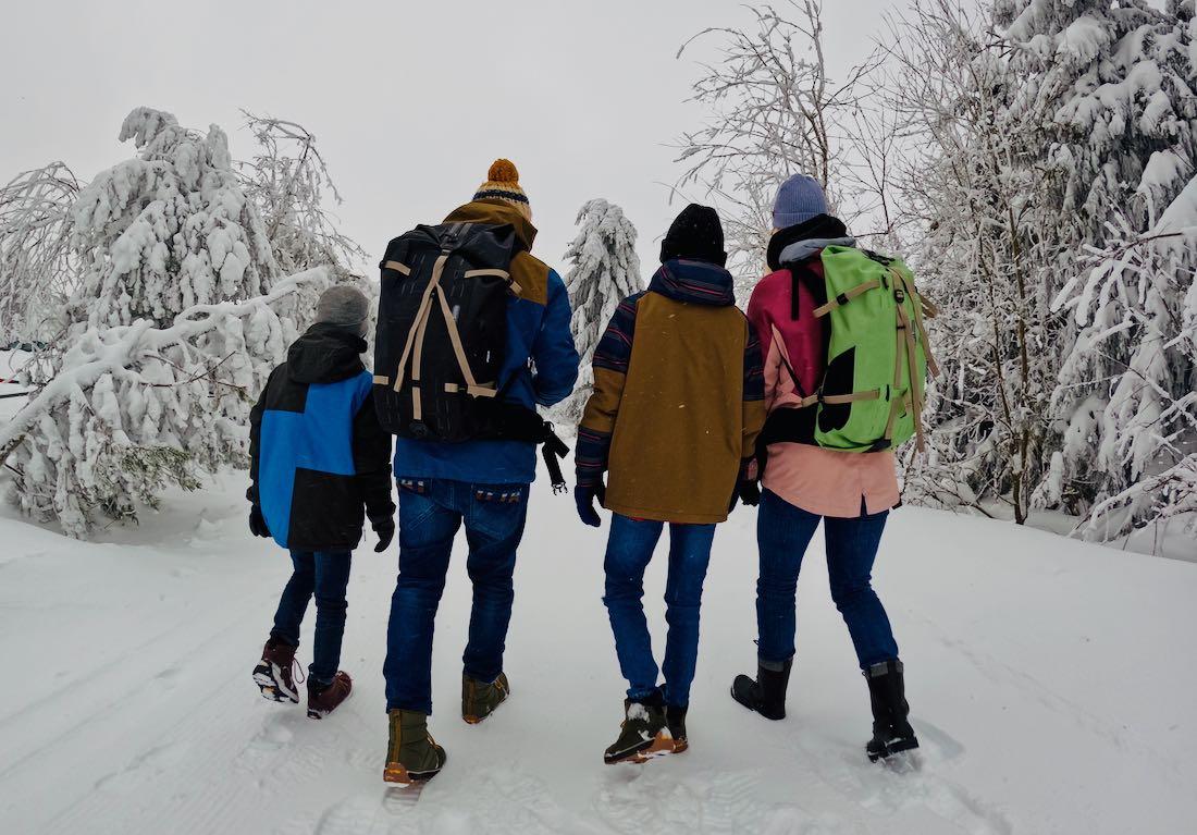 Kamik Winterschuhe beim Winterwandern