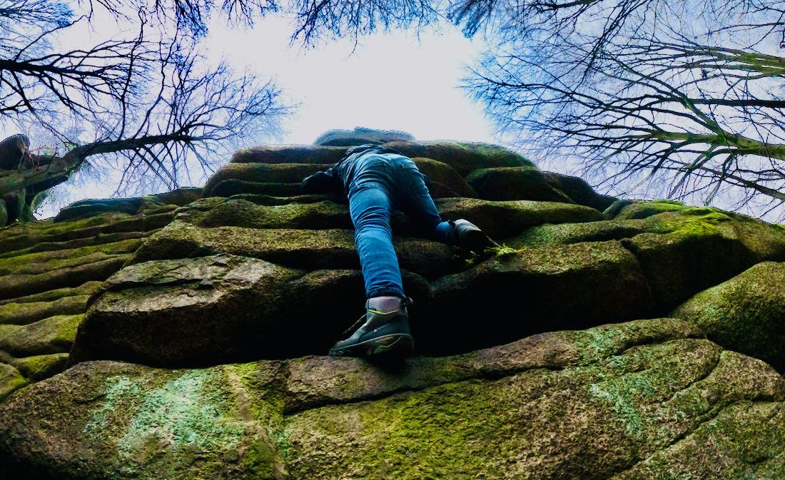 Königshainer Berge - Klettern auf dem Kaffeekrug