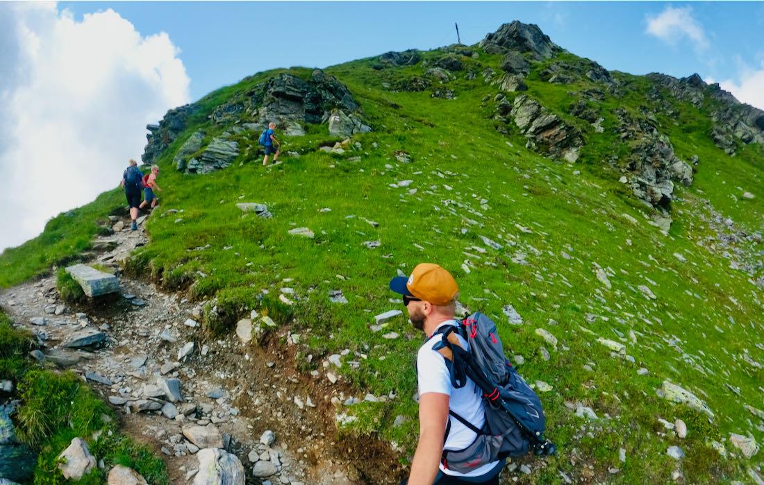 Kurz vor dem Madrisella Gipfel