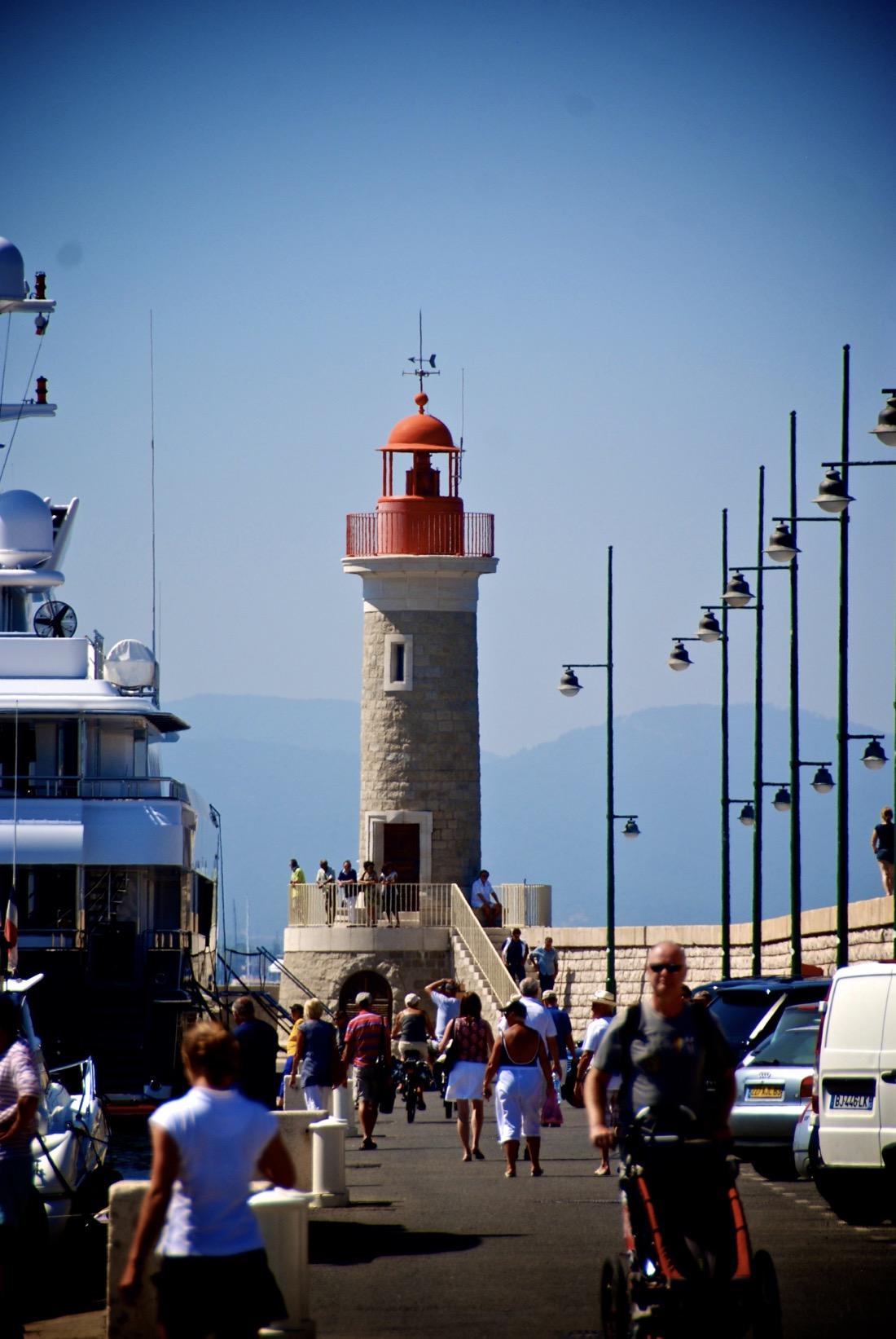 Leuchtturm Saint Tropez in Südfrankreich