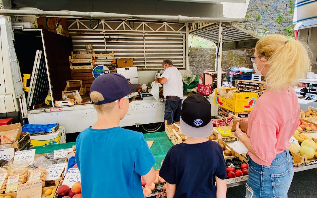 Markt in Sestri Levante