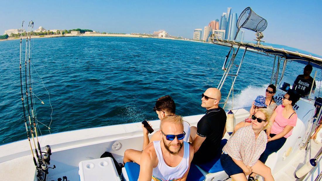 Mit dem Speedboot zum Beach