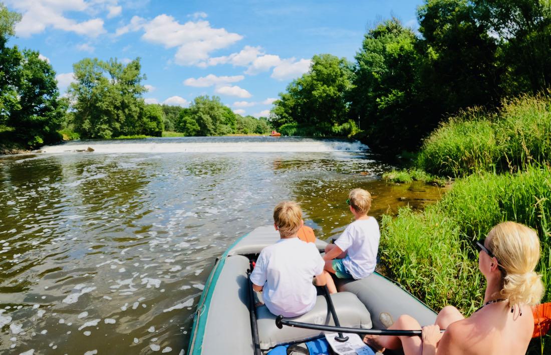 Neiße Tours - An der Stromschnelle
