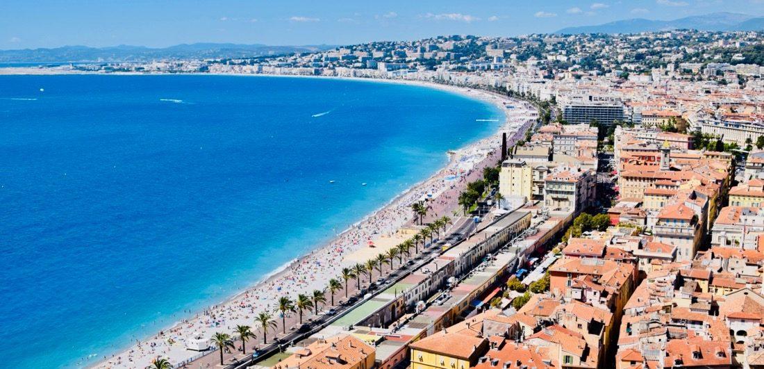 Nizza Strandpromenade