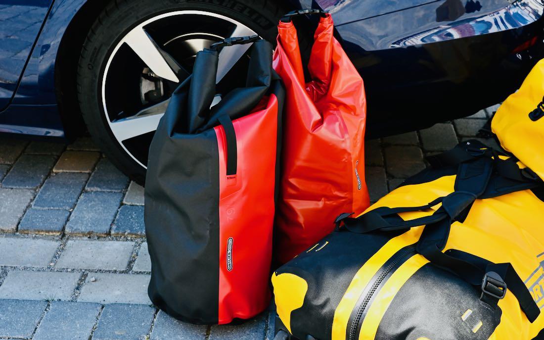 Ortlieb Dry Bag auf reisen