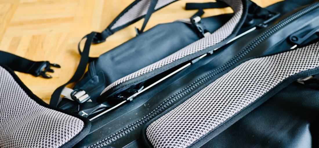 Rückenteil des Atrack abgerissen