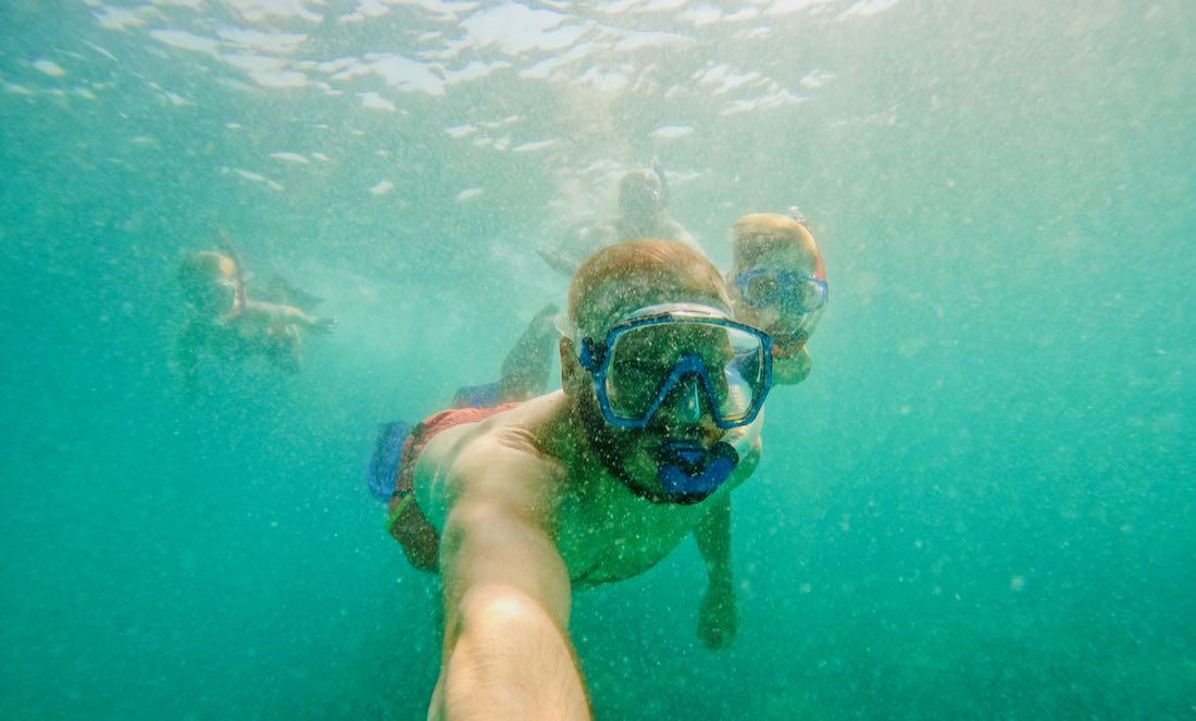 Schnorcheln vor Abu Dhabi